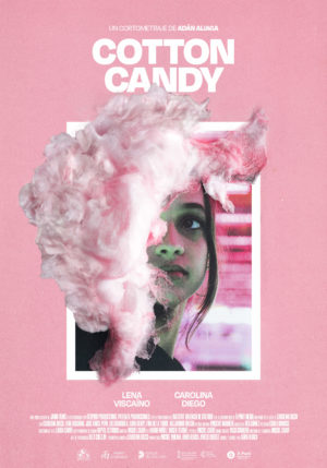 Cartel del cortometraje Cotton Candy de Adán Aliaga